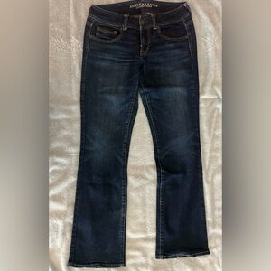 American Eagle Outfitters Dark Blue Boot Cut Jeans